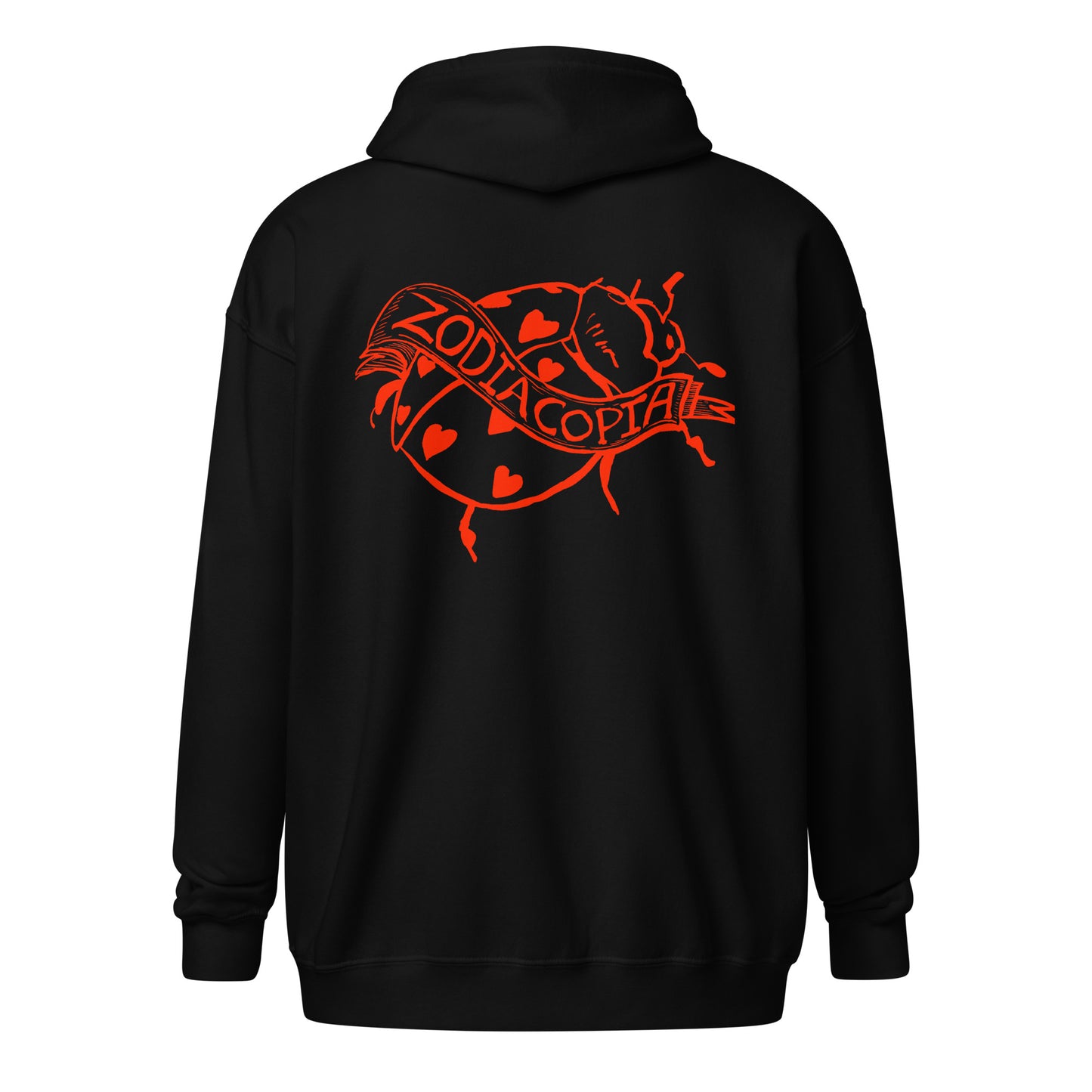 Ladybug Unisex heavy blend zip hoodie