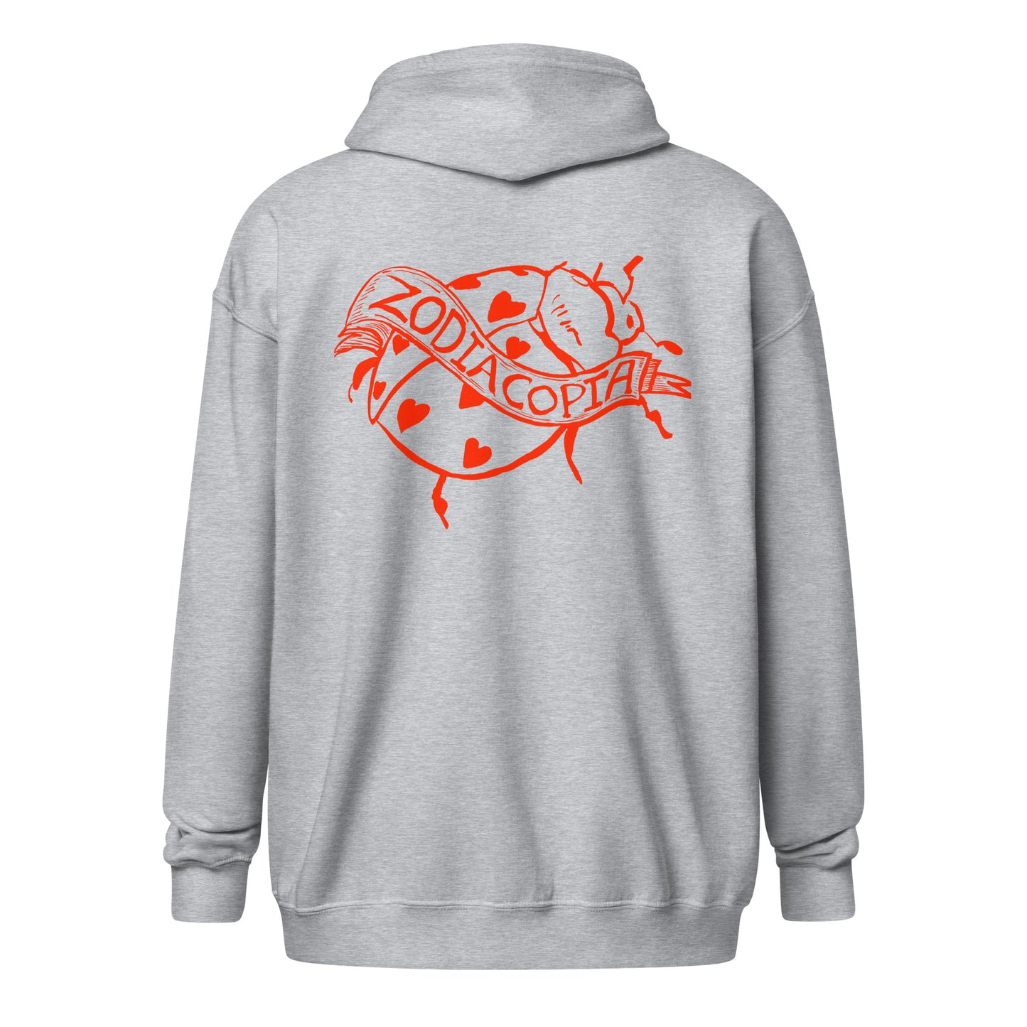 Ladybug Unisex heavy blend zip hoodie